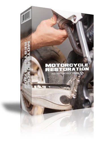 Motorcycle Restoration Instant Mobile Video Site
